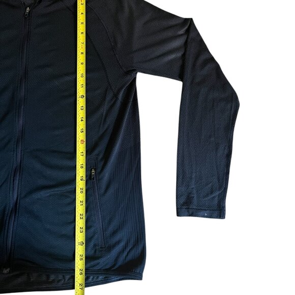 Lululemon Men's Navy Tech Hoodie Full Zip Athletic Gym Workout 🏃‍♂️ - Picture 2 of 5